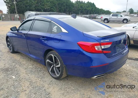 2022 Honda Accord Sport Se из США, поврежденный, VIN 1HGCV1F43NA112504